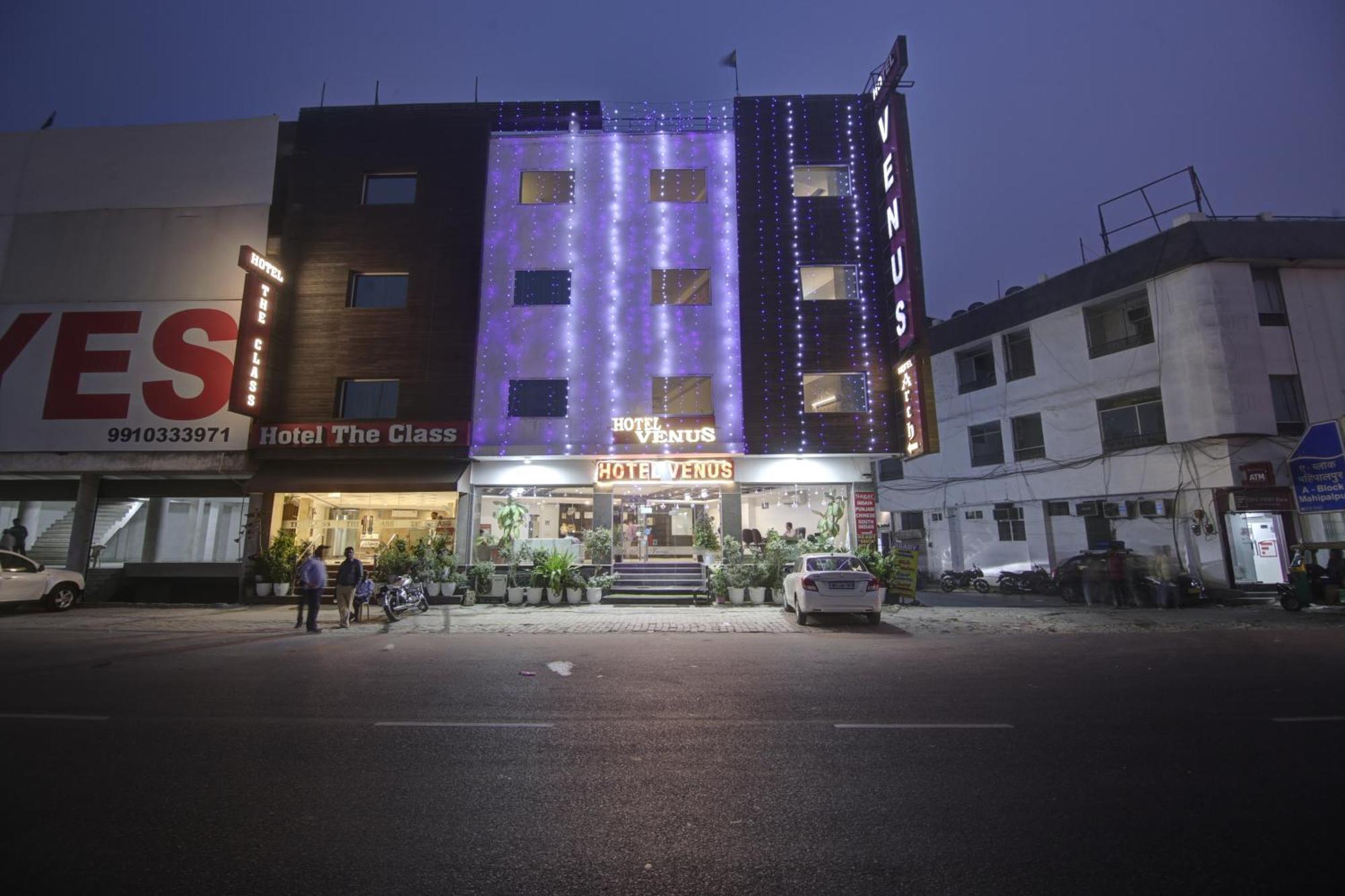 Hotel Venus Plaza New Delhi Eksteriør billede
